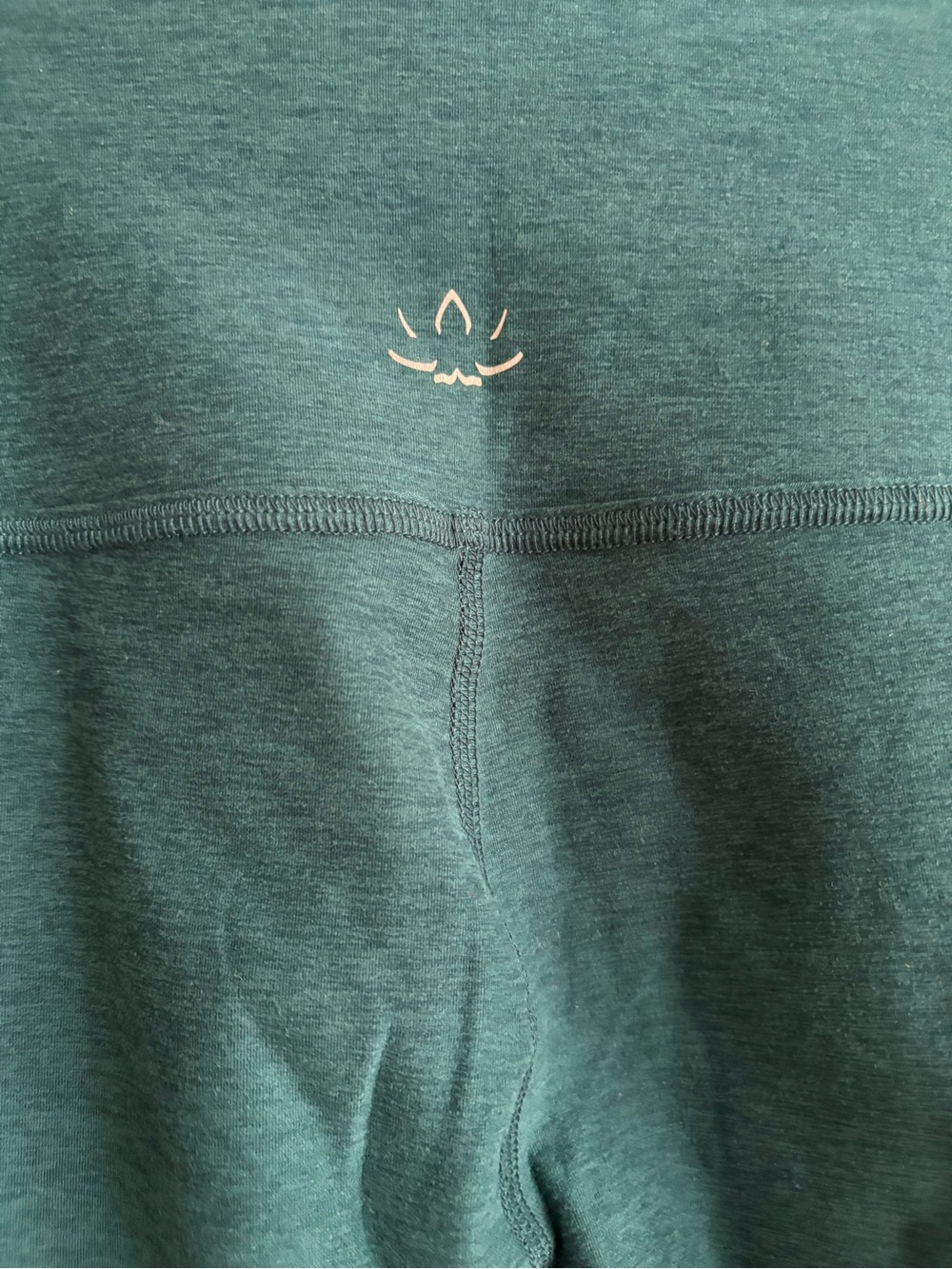 Beyond Yoga teal midi leggings - Picture 3 of 6